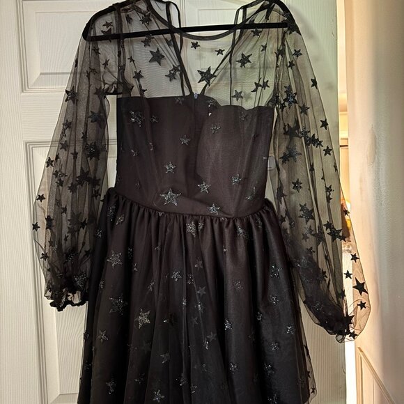 NEW Lirika Matoshi Teuta Dress Black L - Picture 8 of 10